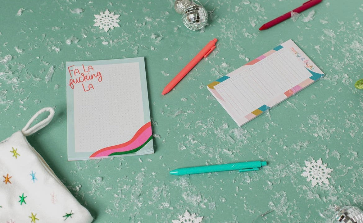 Holiday Pen Set: Festive as Fuck