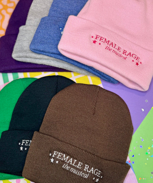 Female Rage: The Musical Beanie (Kelly Green)