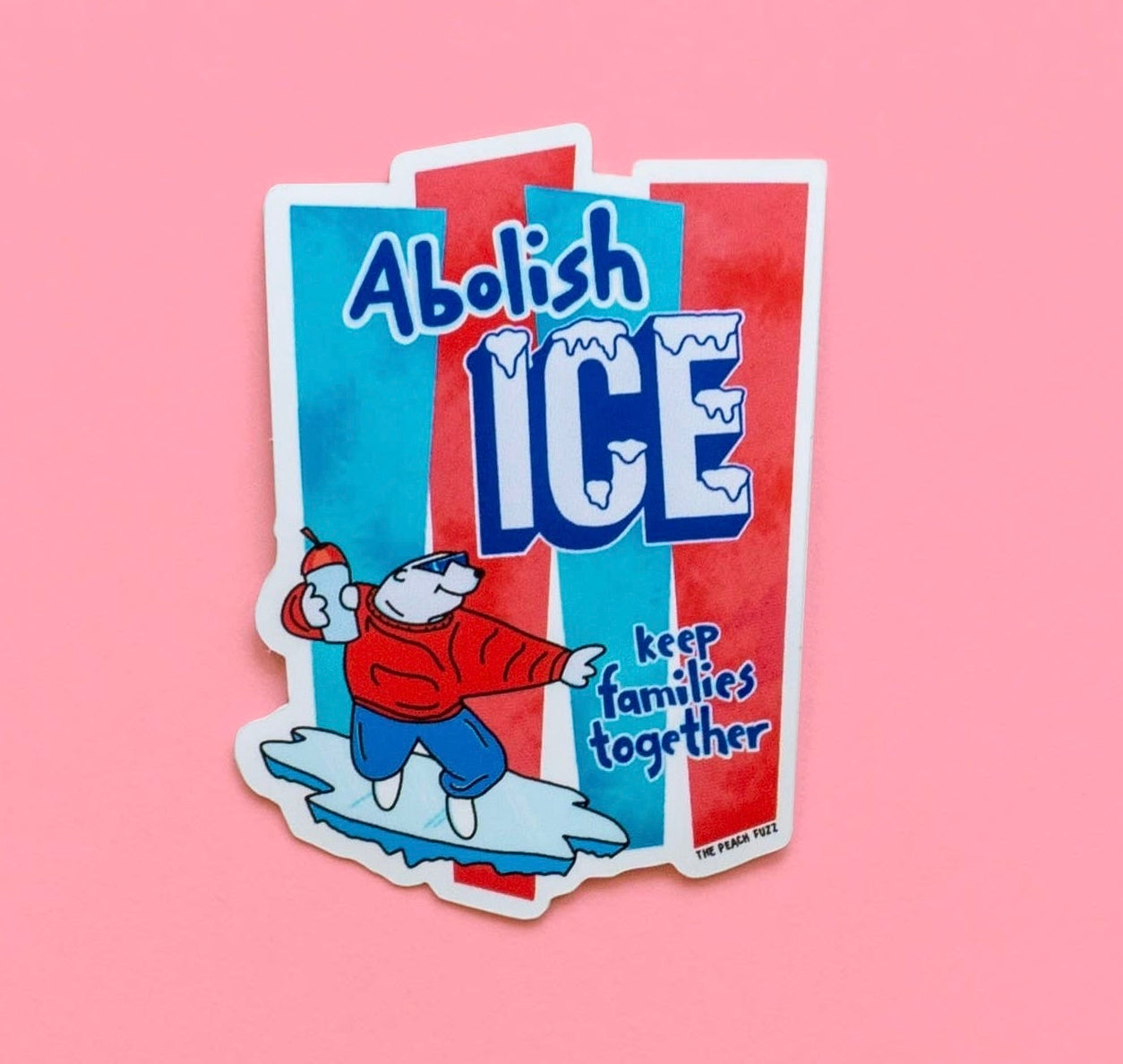 Abolish Ice Sticker