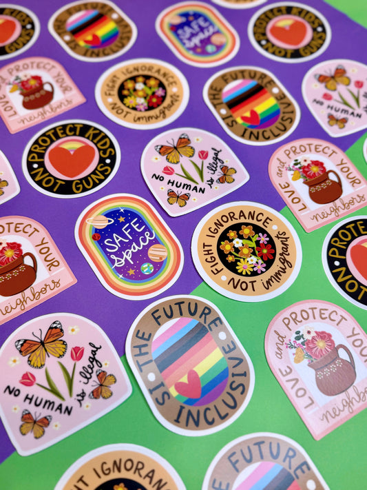 The Future is Inclusive Sticker