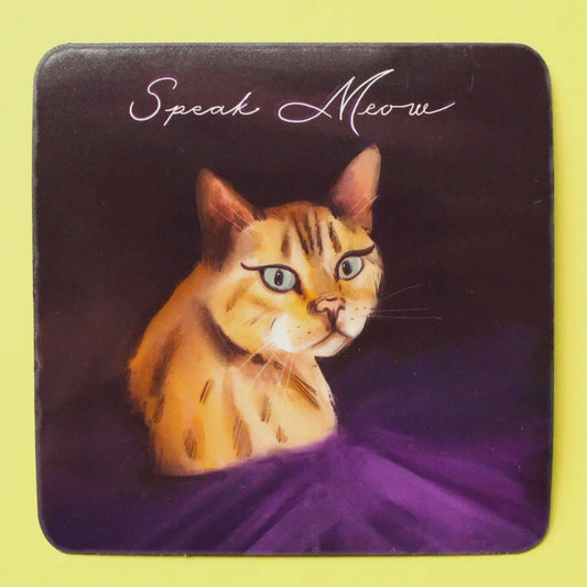 Swiftie Cat "Speak Meow" Sticker