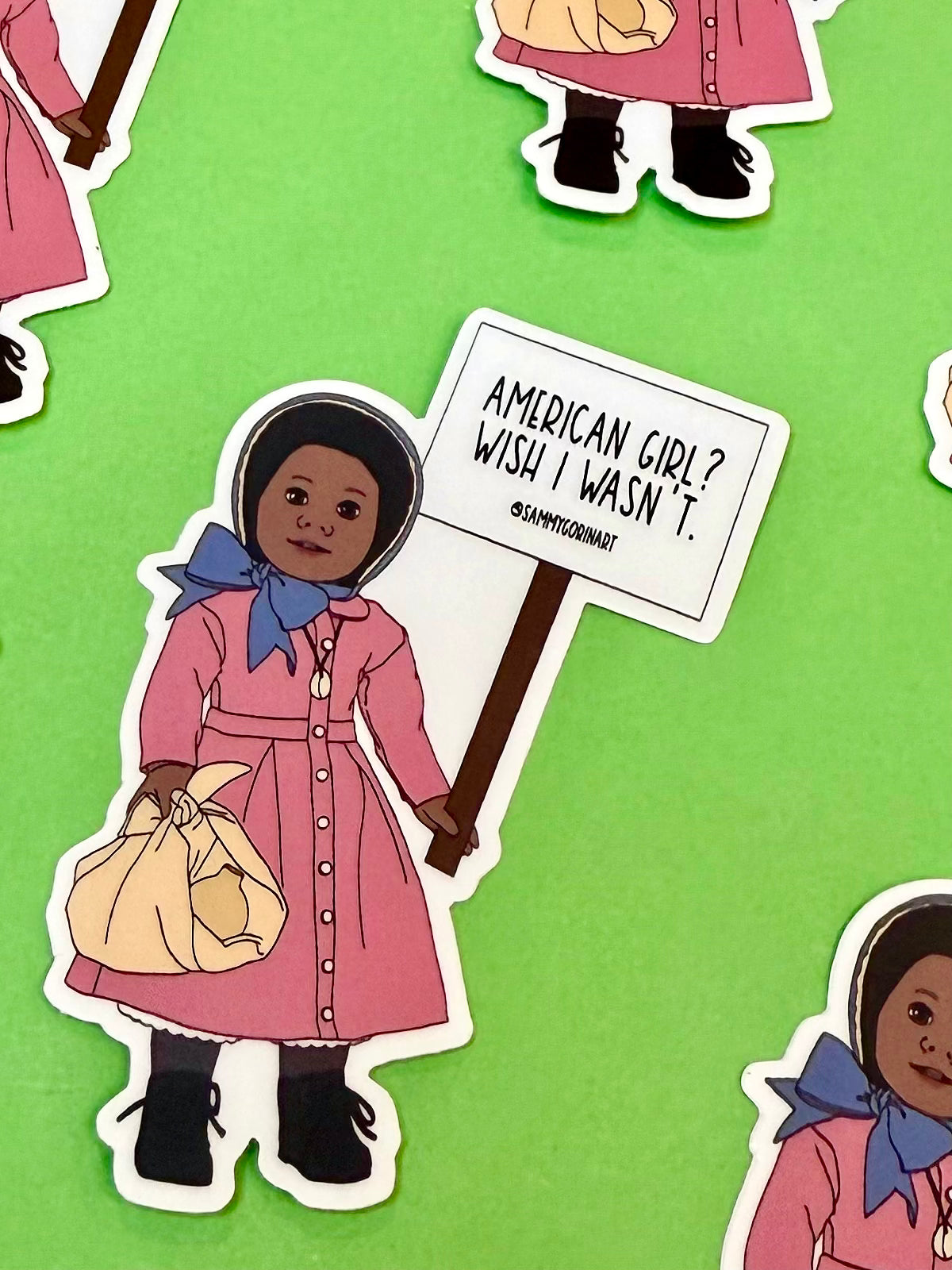 Addy “Wish I Wasn’t” American Girl Sticker
