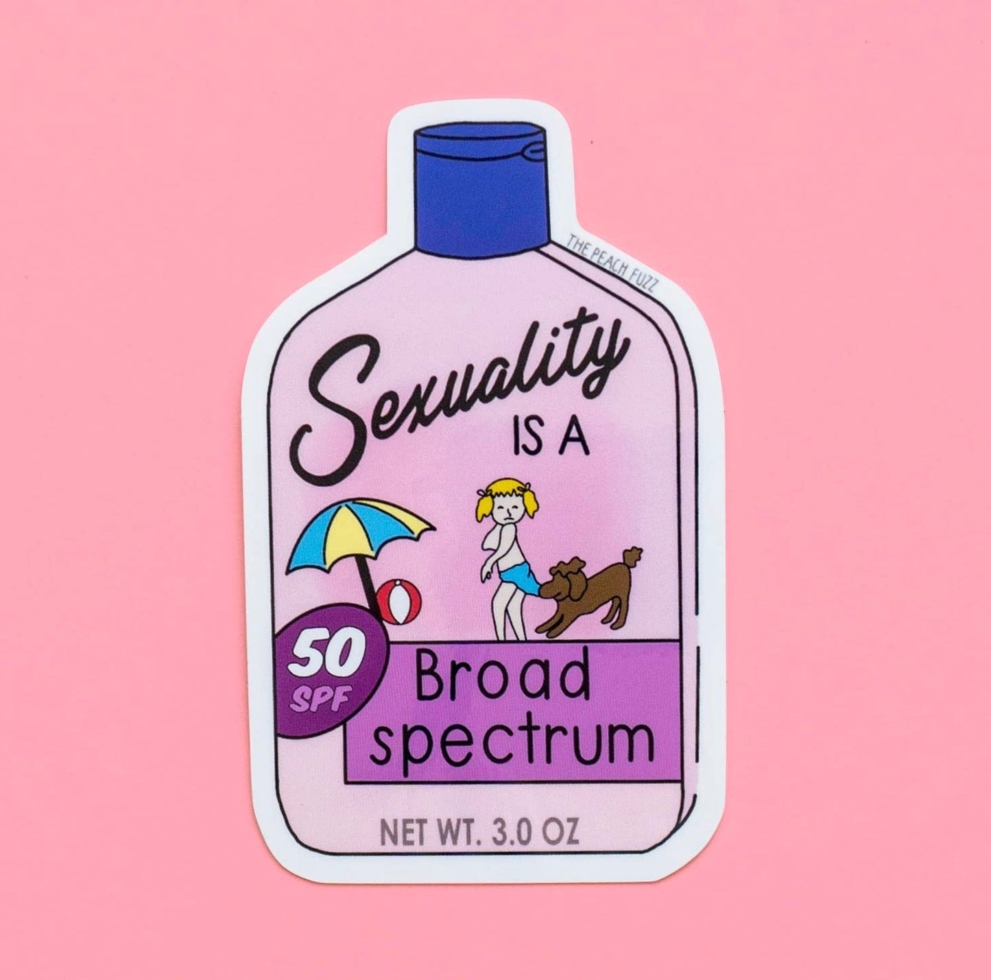 Sexuality is a Broad Spectrum Sticker