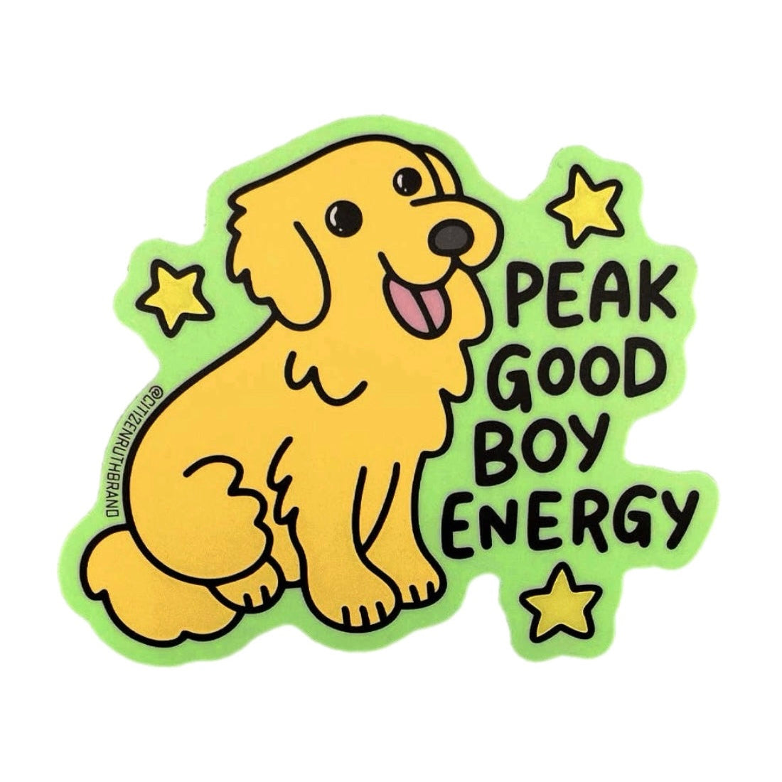 Peak Good Boy Energy Sticker