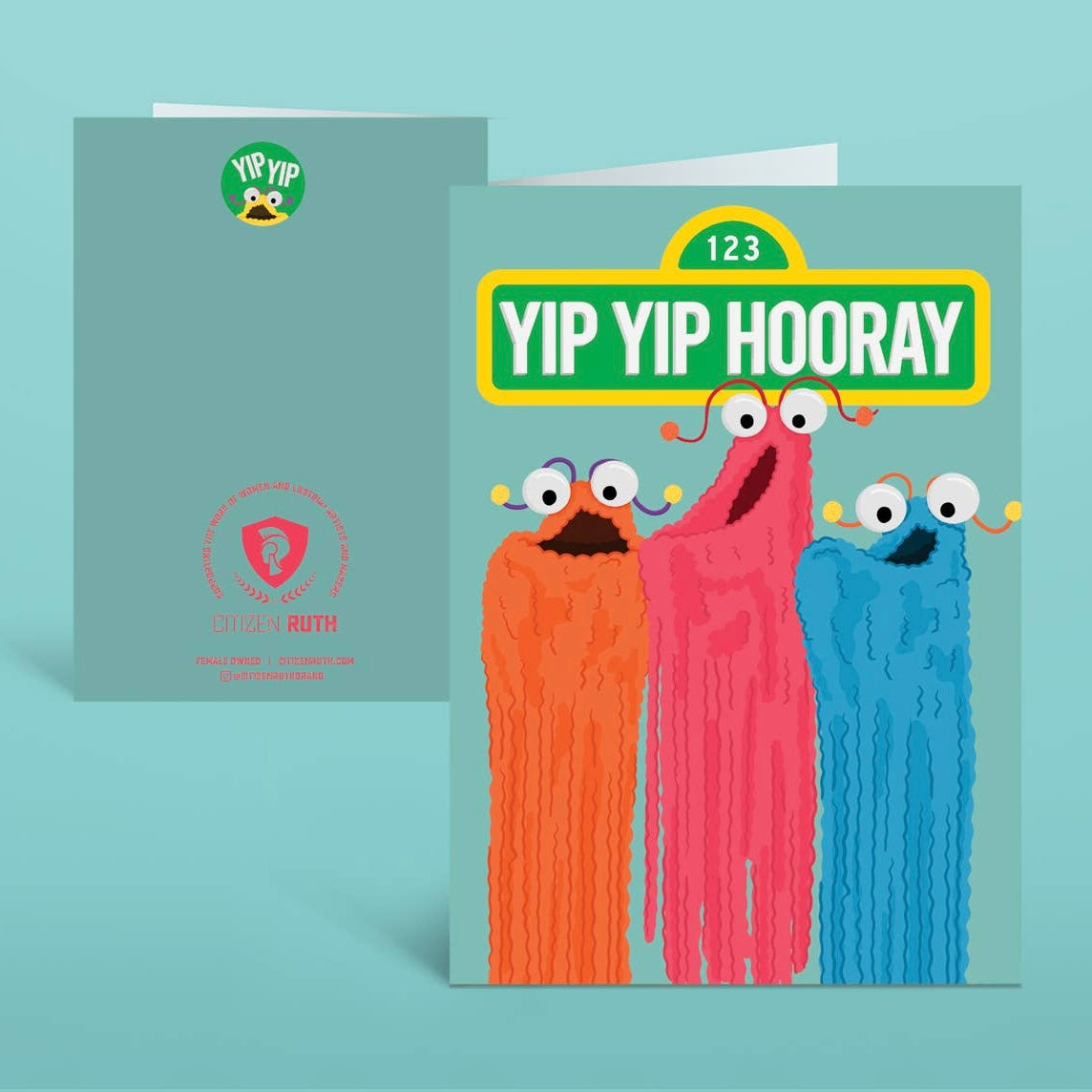 Yip Yip Hooray Card