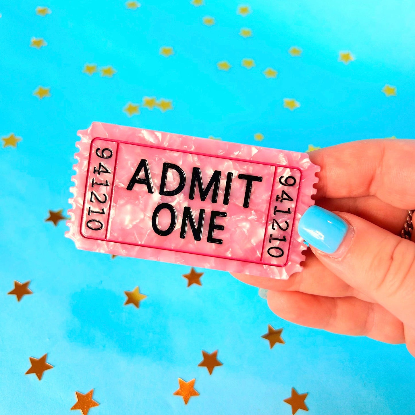 Ticket Hair Clip