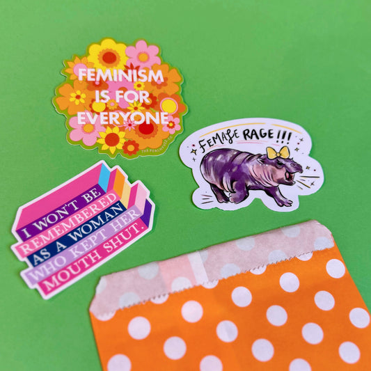 Surprise Sticker 3-Pack (Feminist)