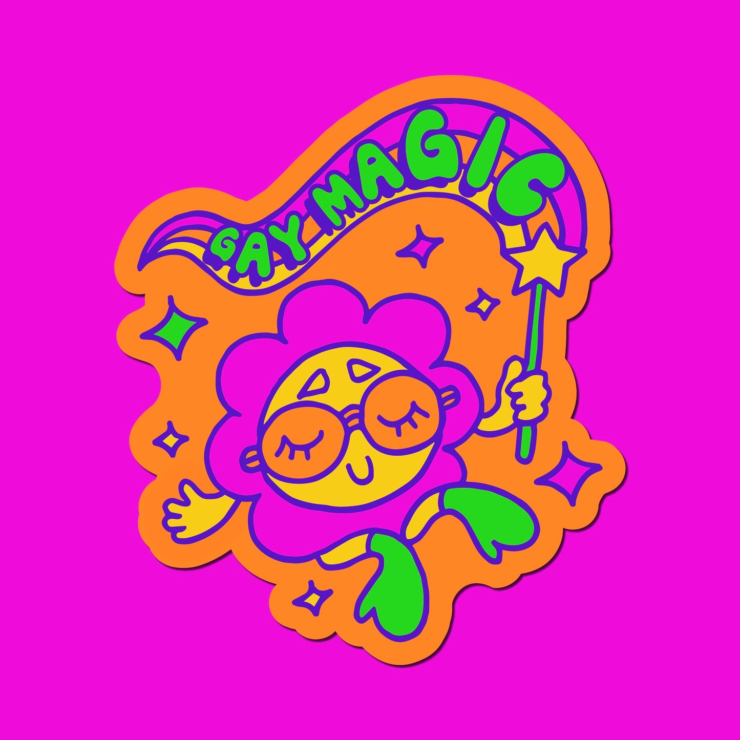 Gay Magic Sticker