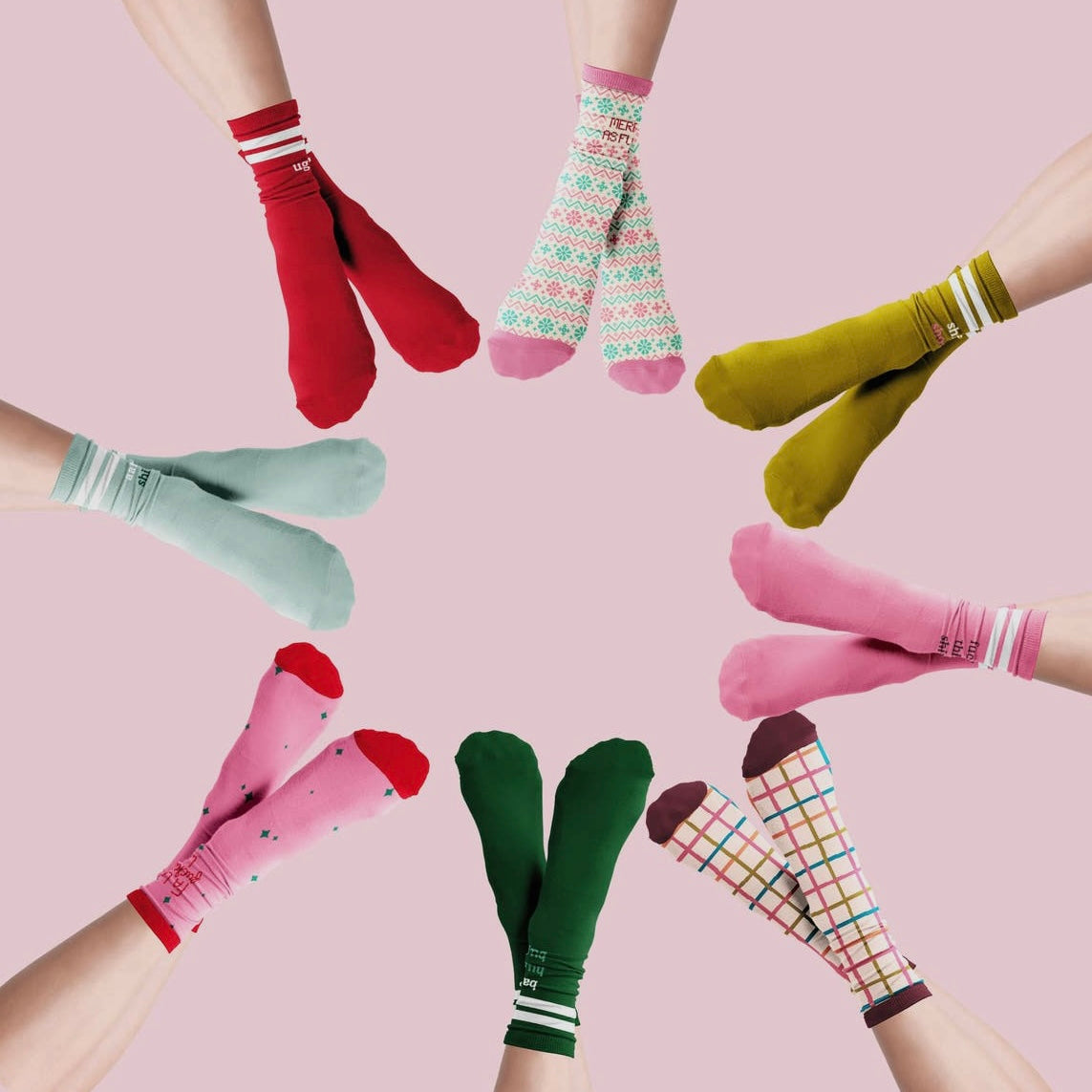 Holiday Socks: Bah Hum Bug