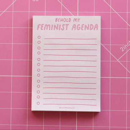Feminist Agenda Notepad