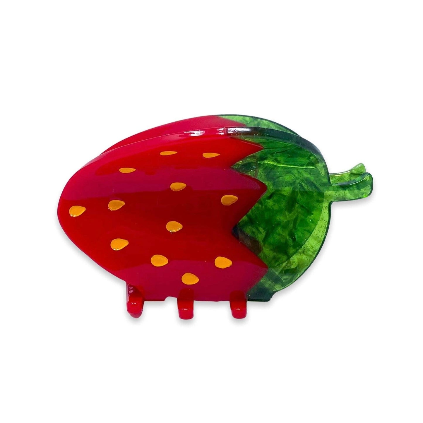 Red Strawberry Hair Claw