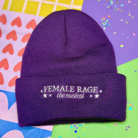 Female Rage: The Musical Beanie (Purple)