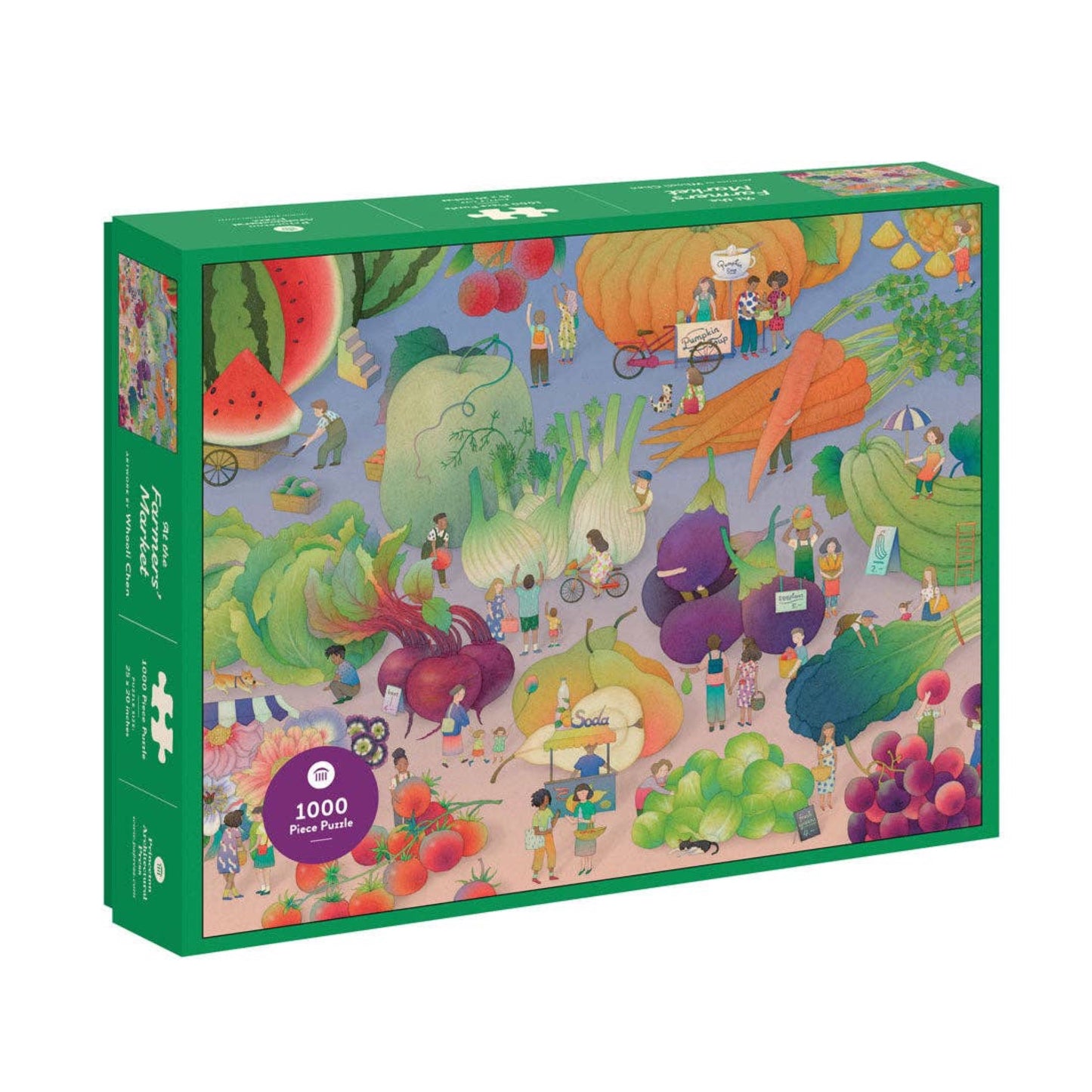 At the Farmer's Market 1000 Piece Puzzle