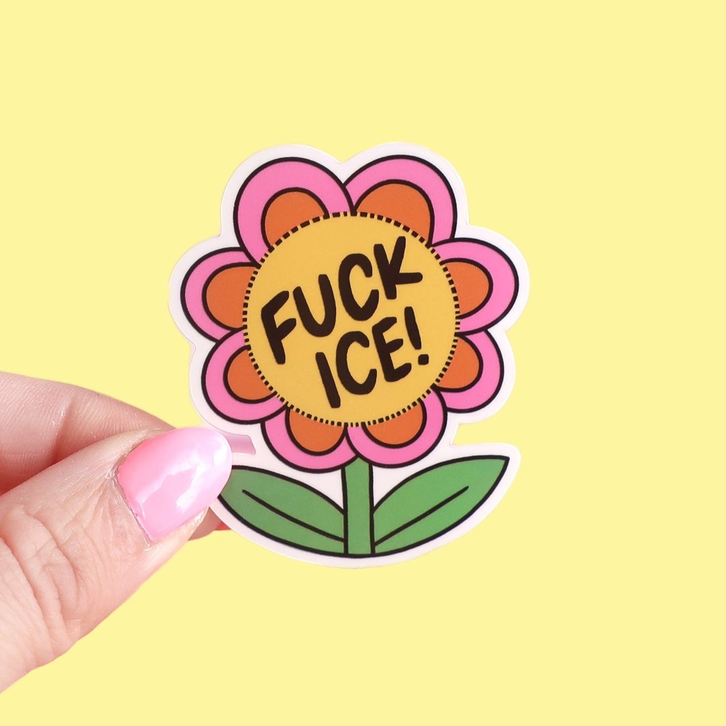 Fuck ICE Sticker