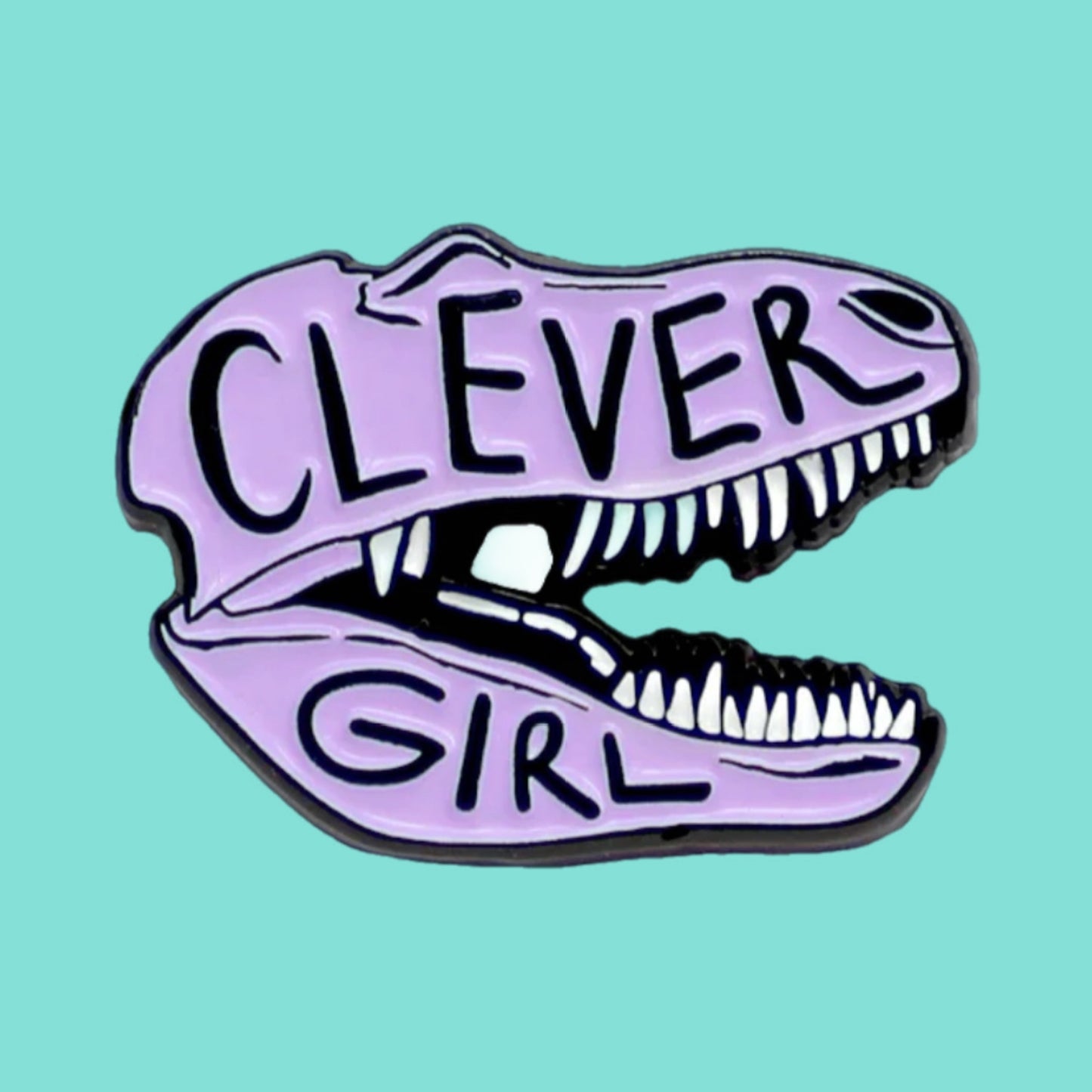 Clever Girl Enamel Pin