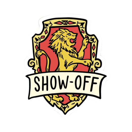 Gryffindor Show Off Sticker