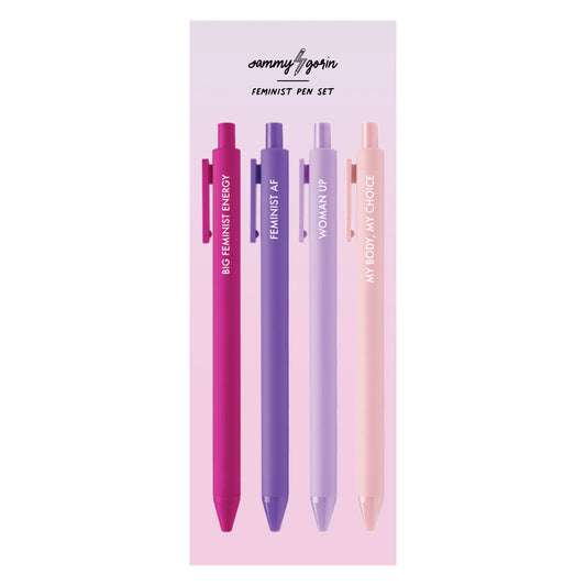 Feminist Gel Pen Set