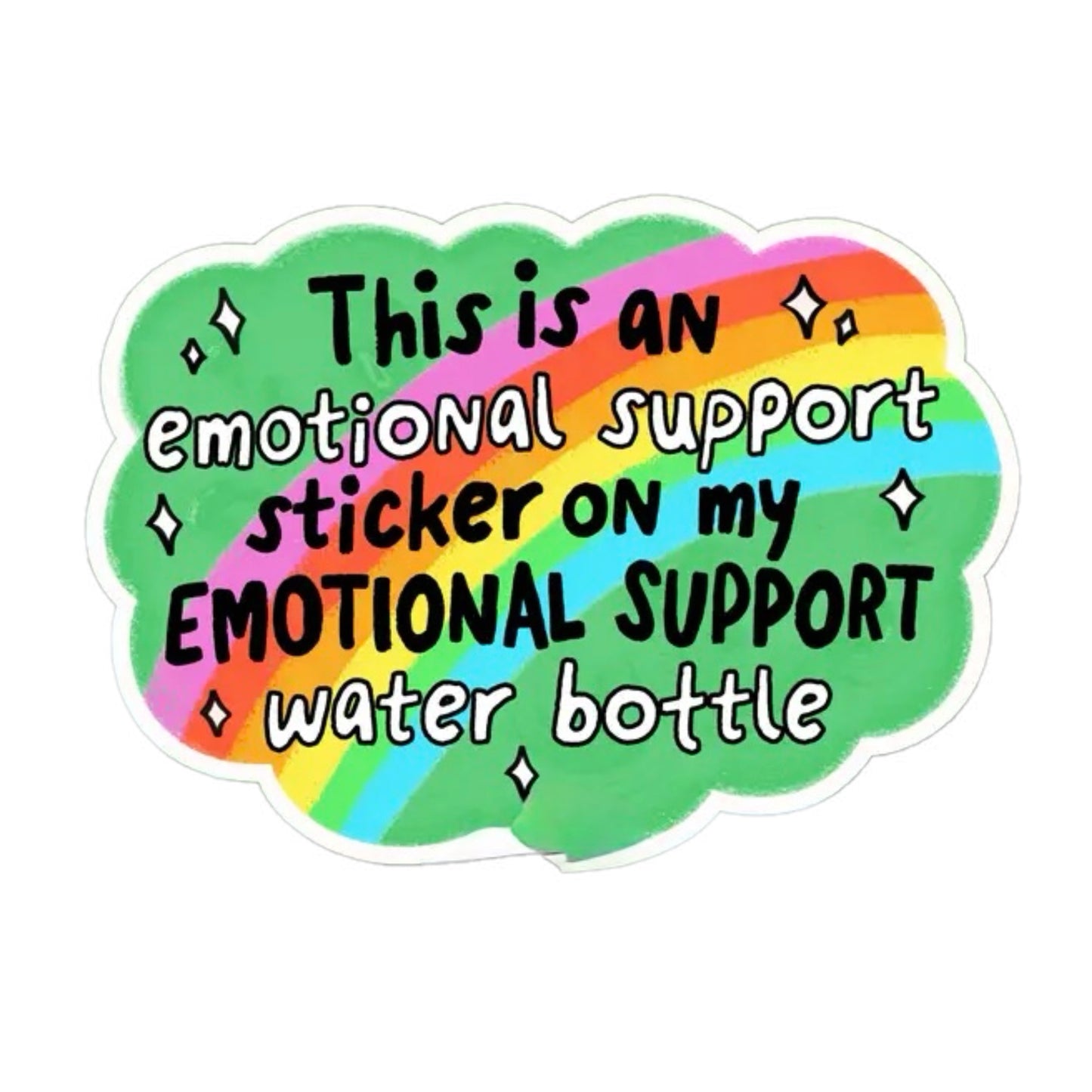 Emotional Support Sticker