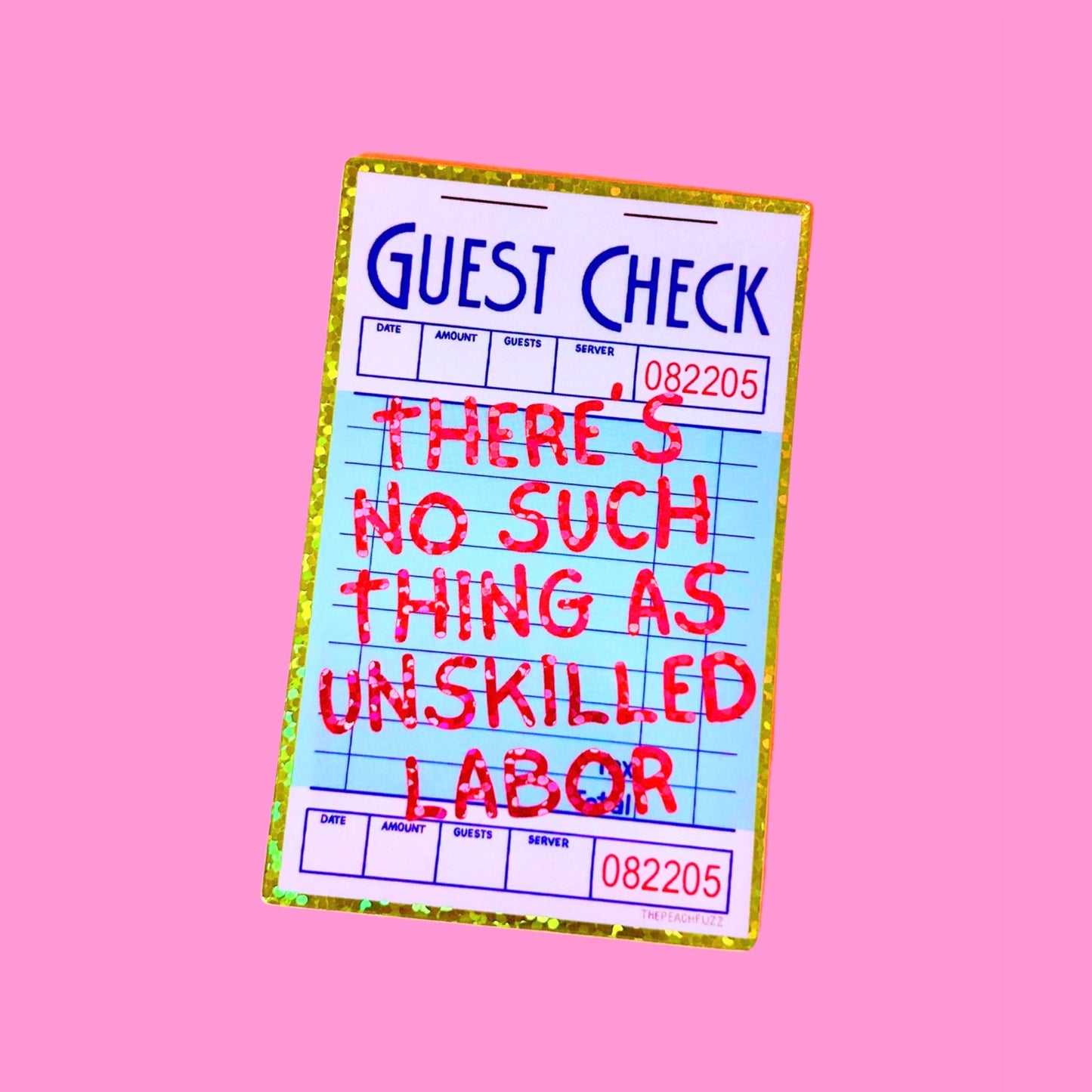 No Such Thing As Unskilled Labor Sticker