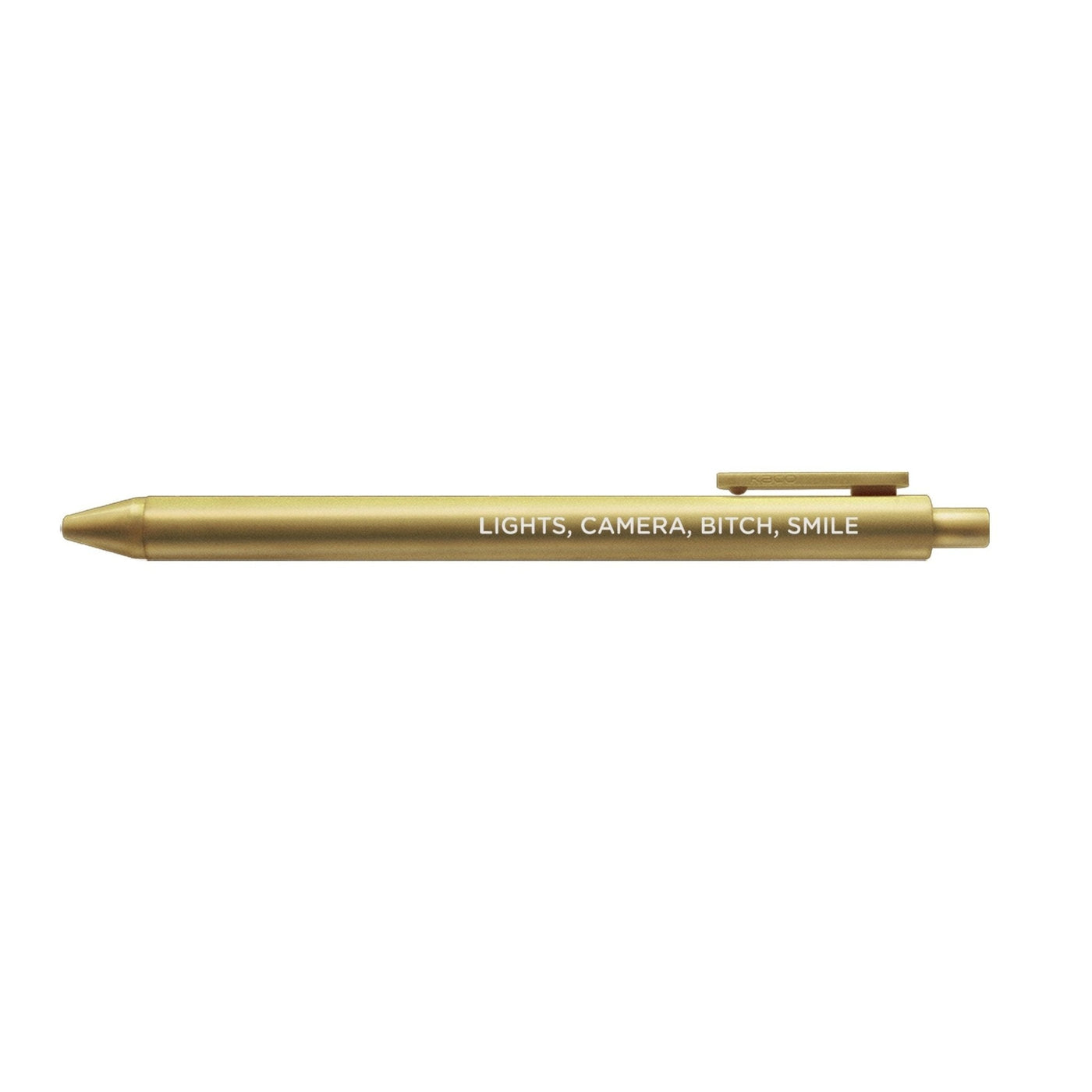 Lights Camera Bitch Smile Pen