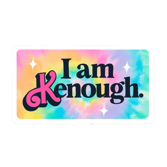 I am Kenough Barbie Movie Sticker