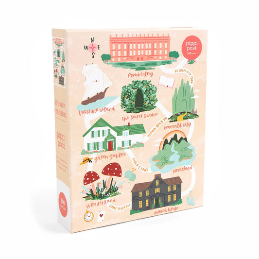 Literary Locations 500 Piece Jigsaw Puzzle