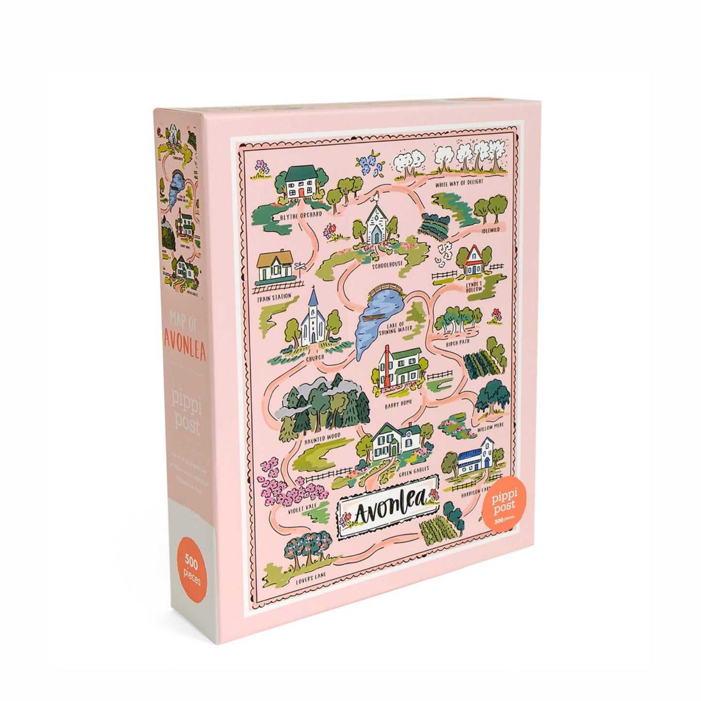 Map of Avonlea 500 Piece Puzzle