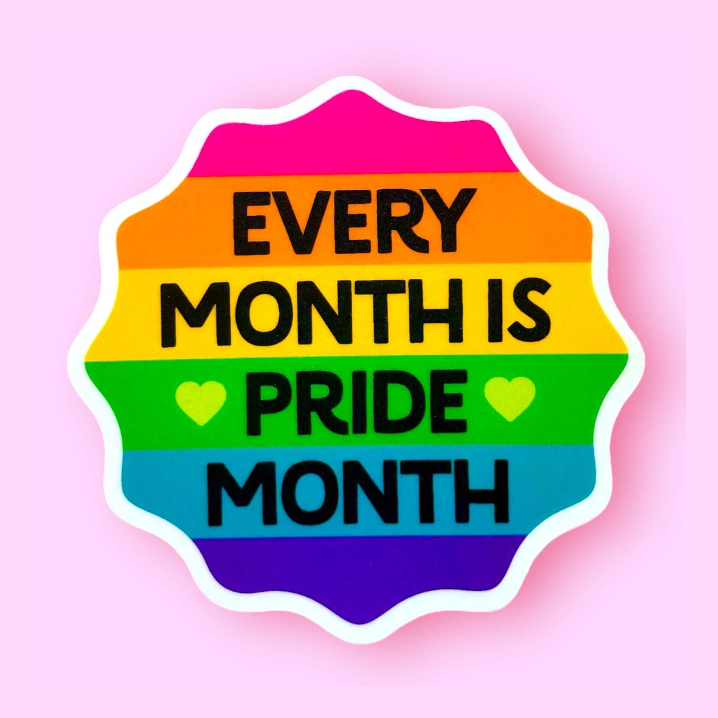 Every Month is Pride Month Sticker
