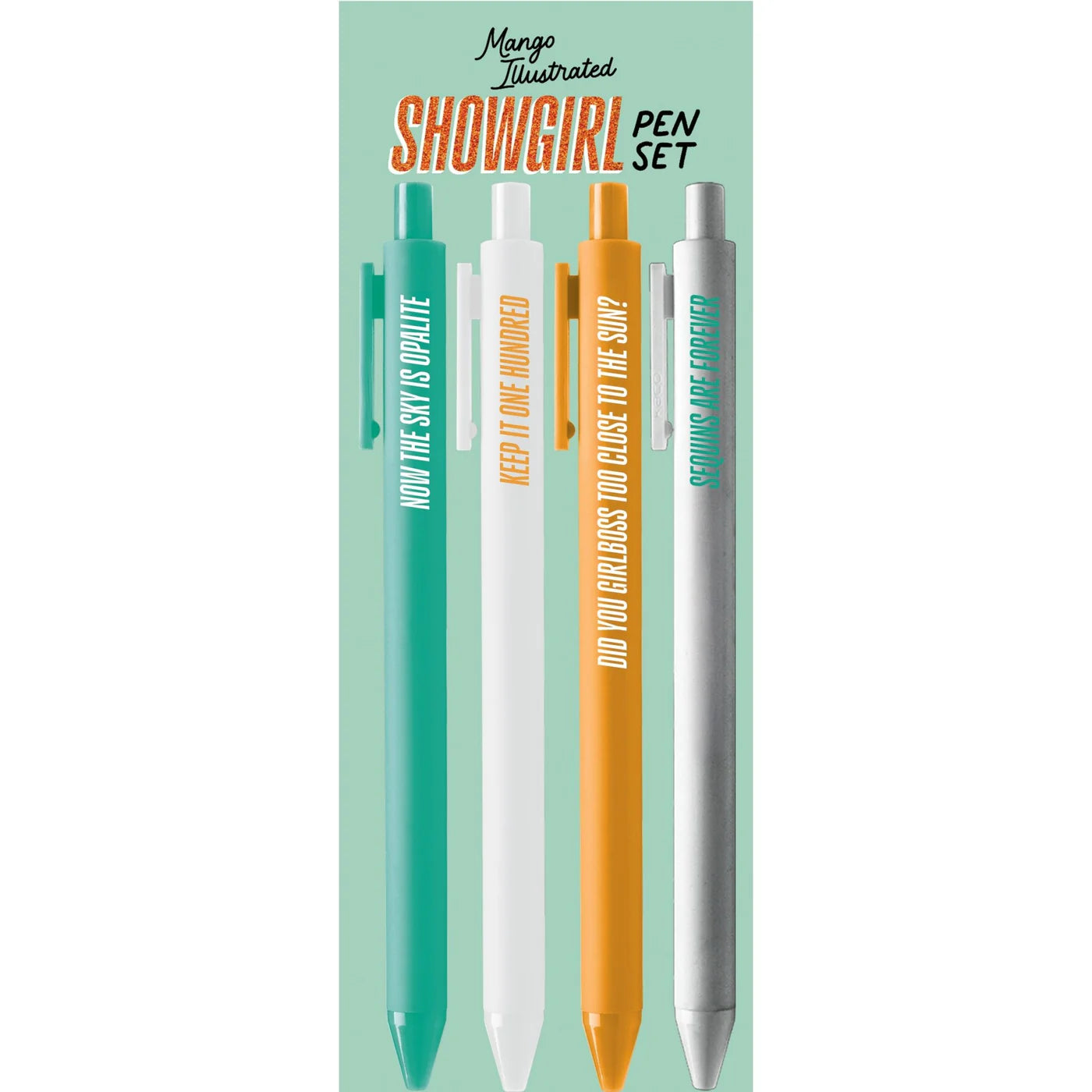 Showgirl Pen Set
