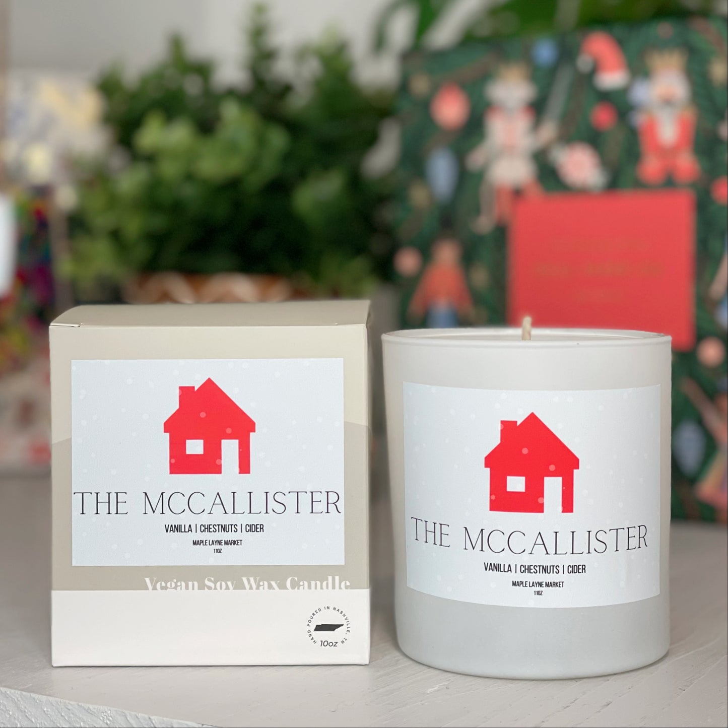 The McCallister Candle (vanilla • chestnuts • cider)