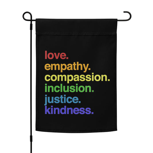 Kindness Garden Flag
