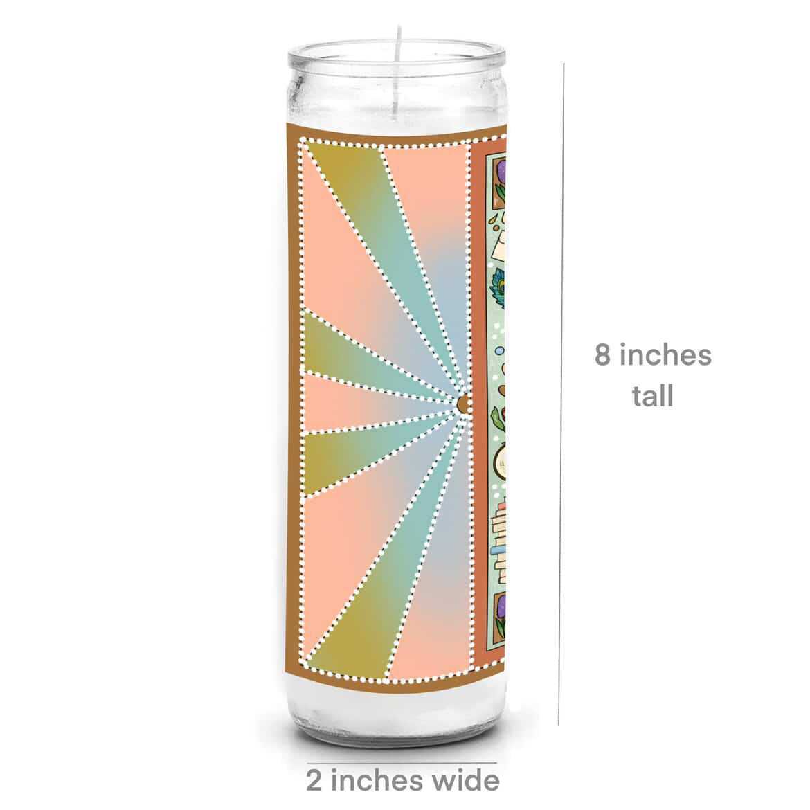 Saint Jane Austen Candle