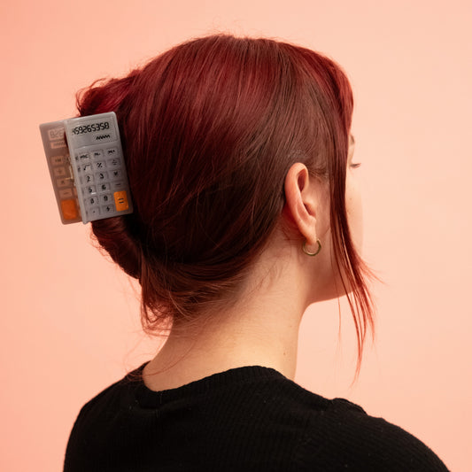 Calculator Hair Claw (Medium)