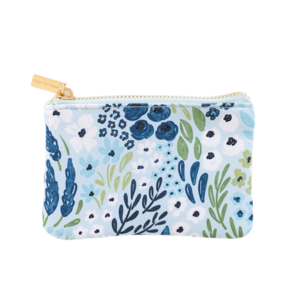 Waterfall Floral Coin Pouch