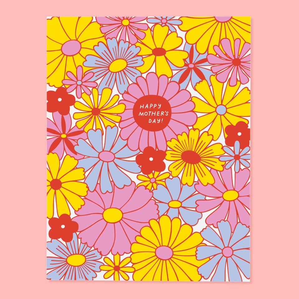 Ditsy Floral Mother's Day Card