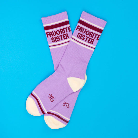 Favorite Sister Retro Crew Socks