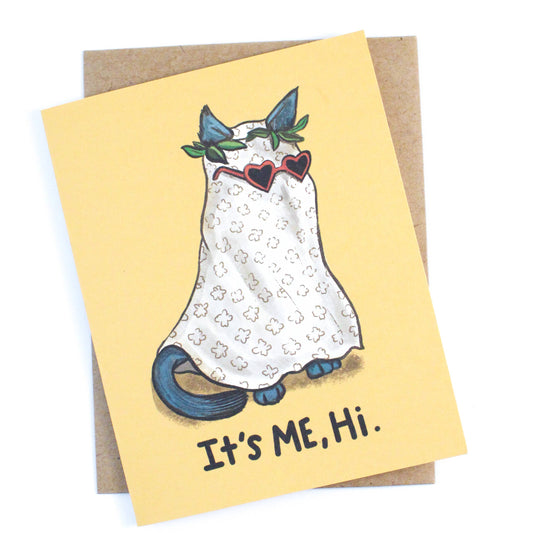 Swiftie Cat Greeting Card