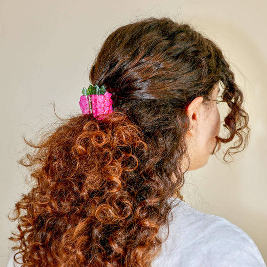 Raspberry Hair Claw