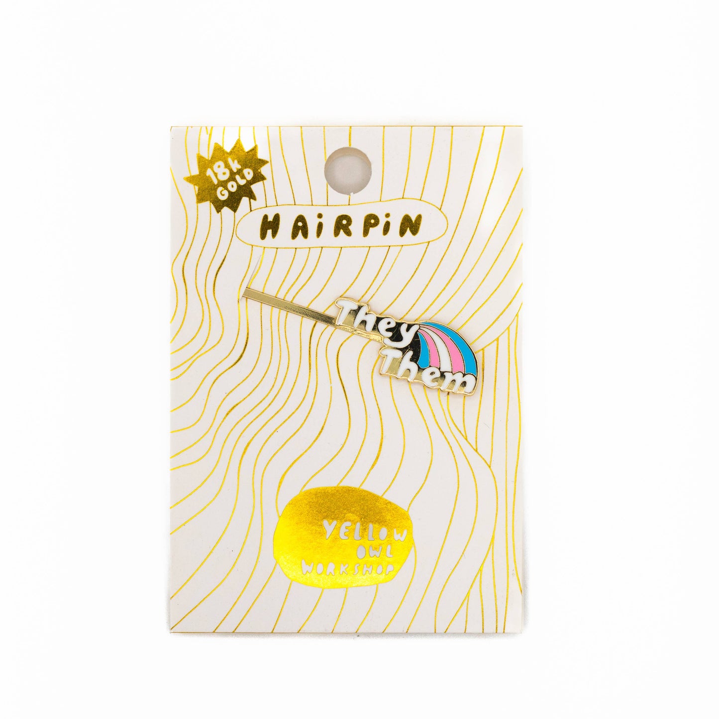 They Them Hairpin