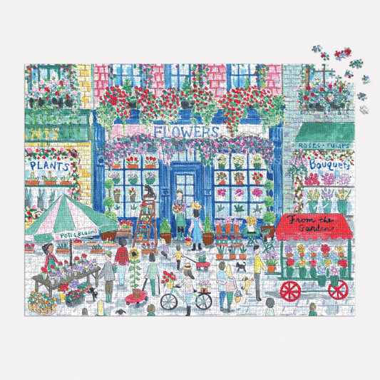 Michael Storrings Market in Bloom 2000 Piece Puzzle