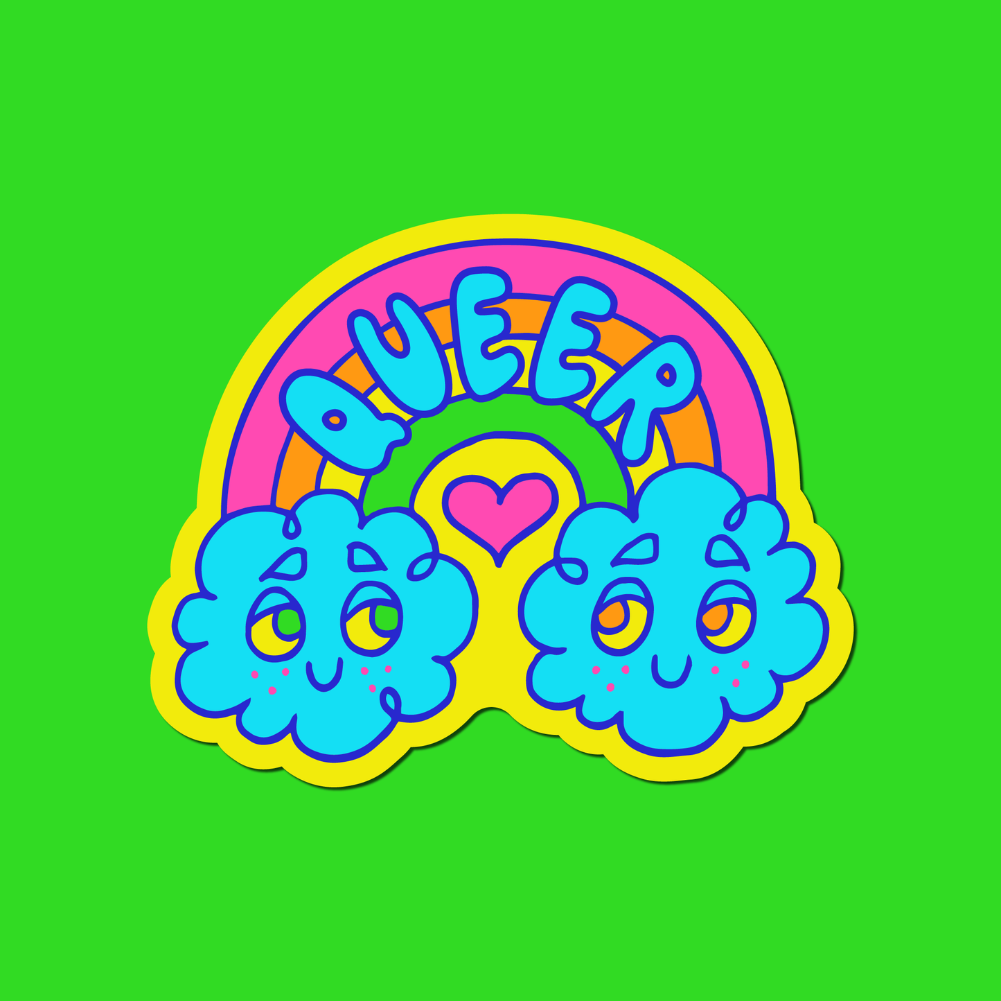 Queer Rainbow Sticker