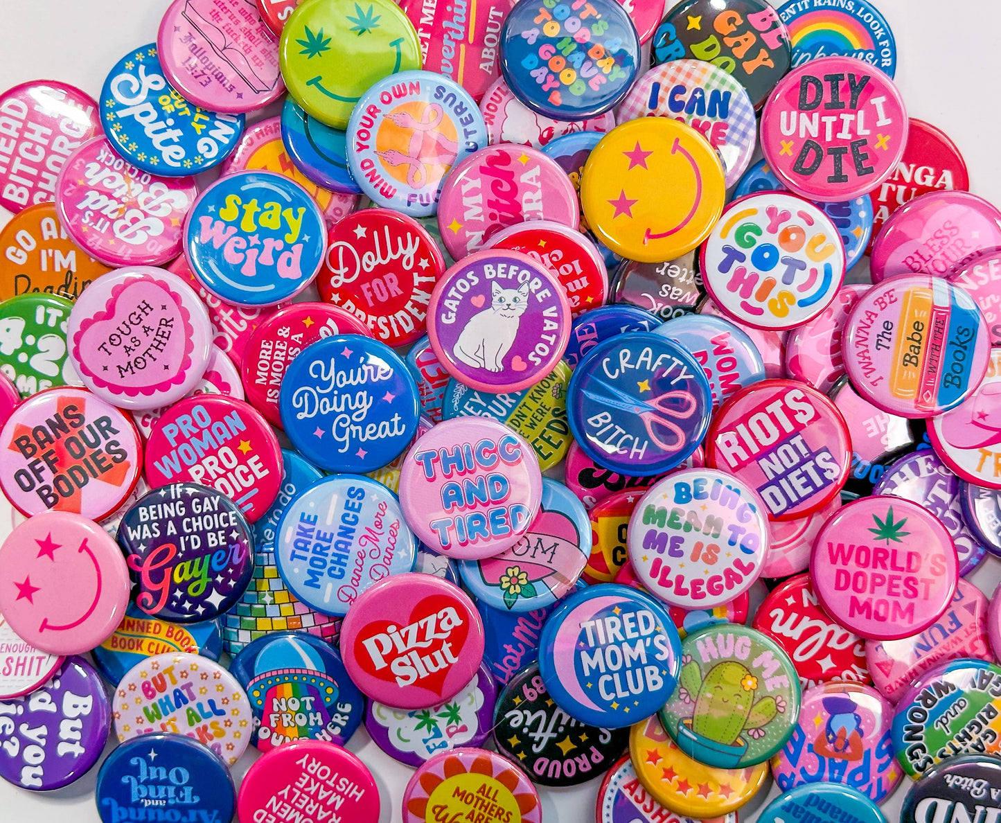 Pro Woman Pro Choice Button