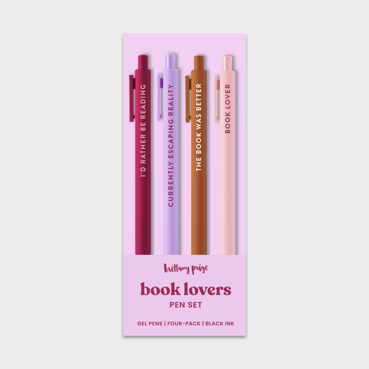 Book Lovers Pen Set