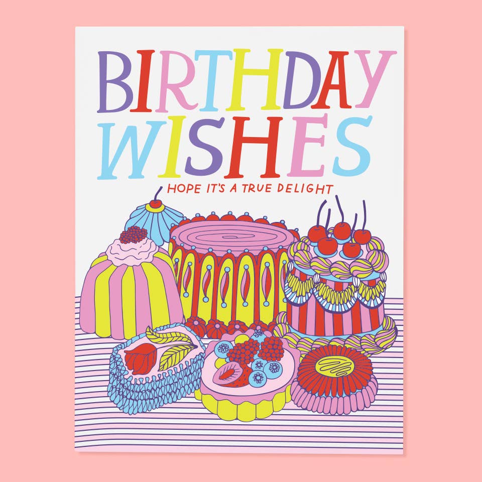 Cake Wishes Birthday Card