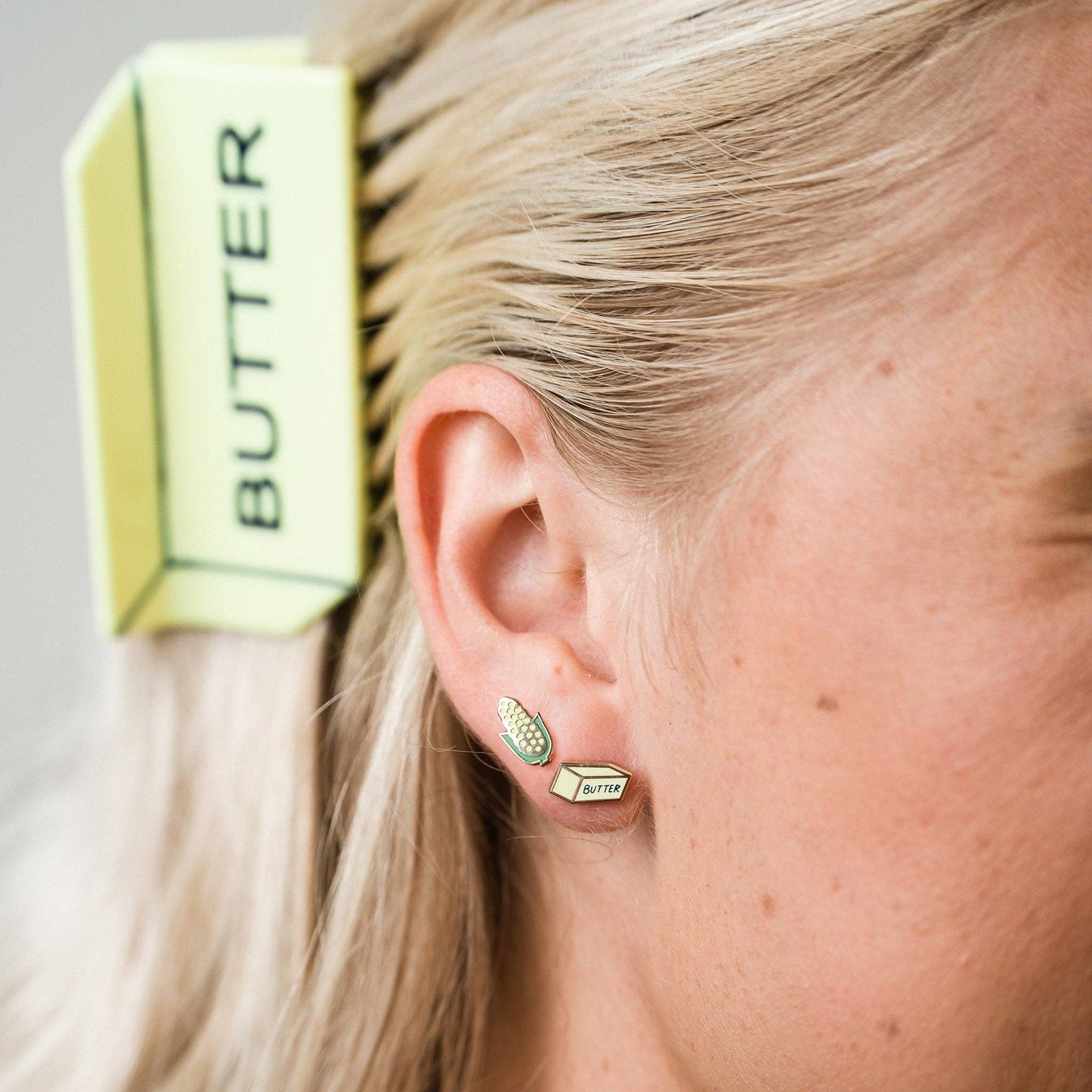 Butter Hair Claw Clip