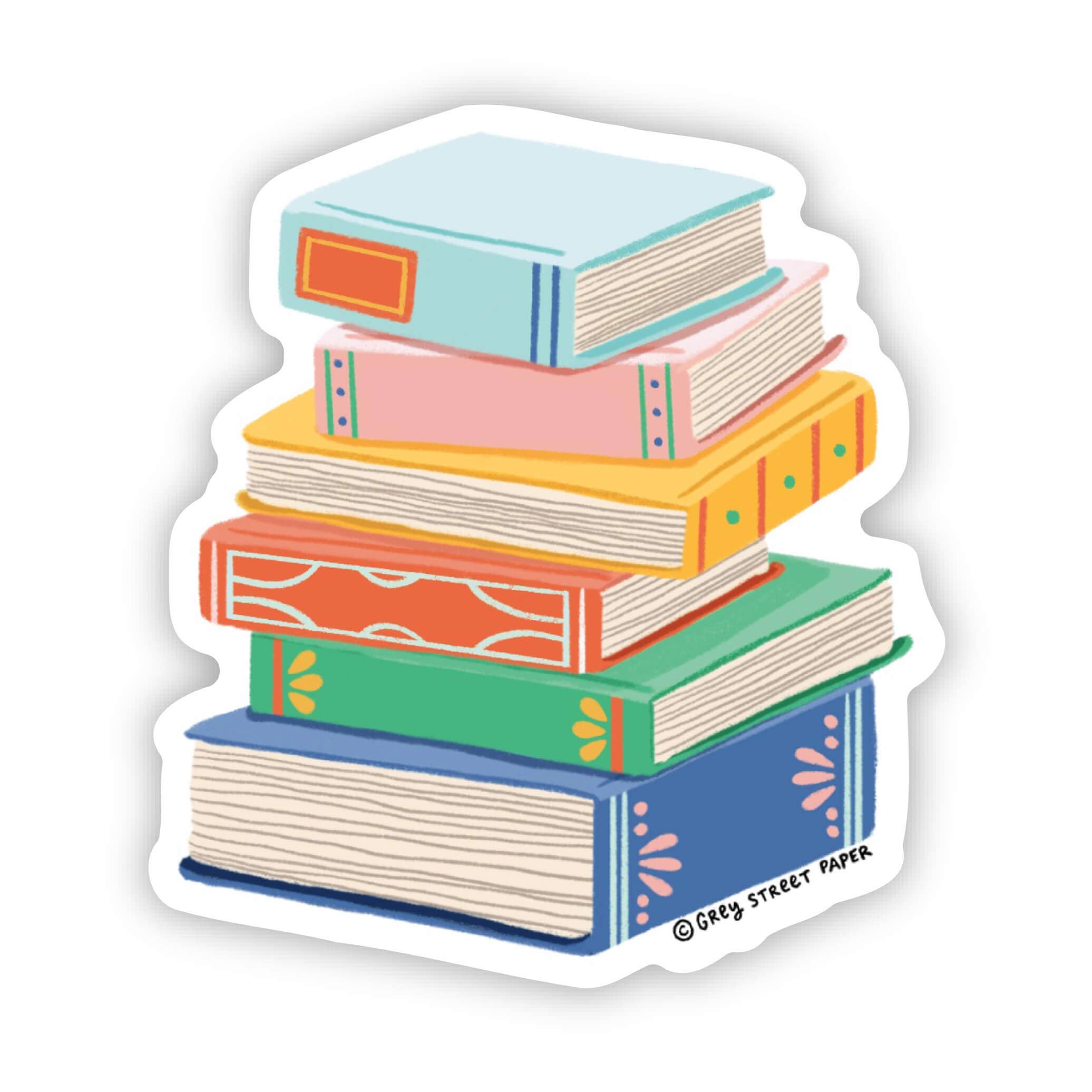 Ornate Books Sticker – Maple Layne Market