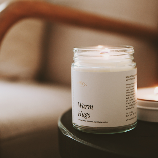 Warm Hugs Candle (almond milk • vanilla • amber)