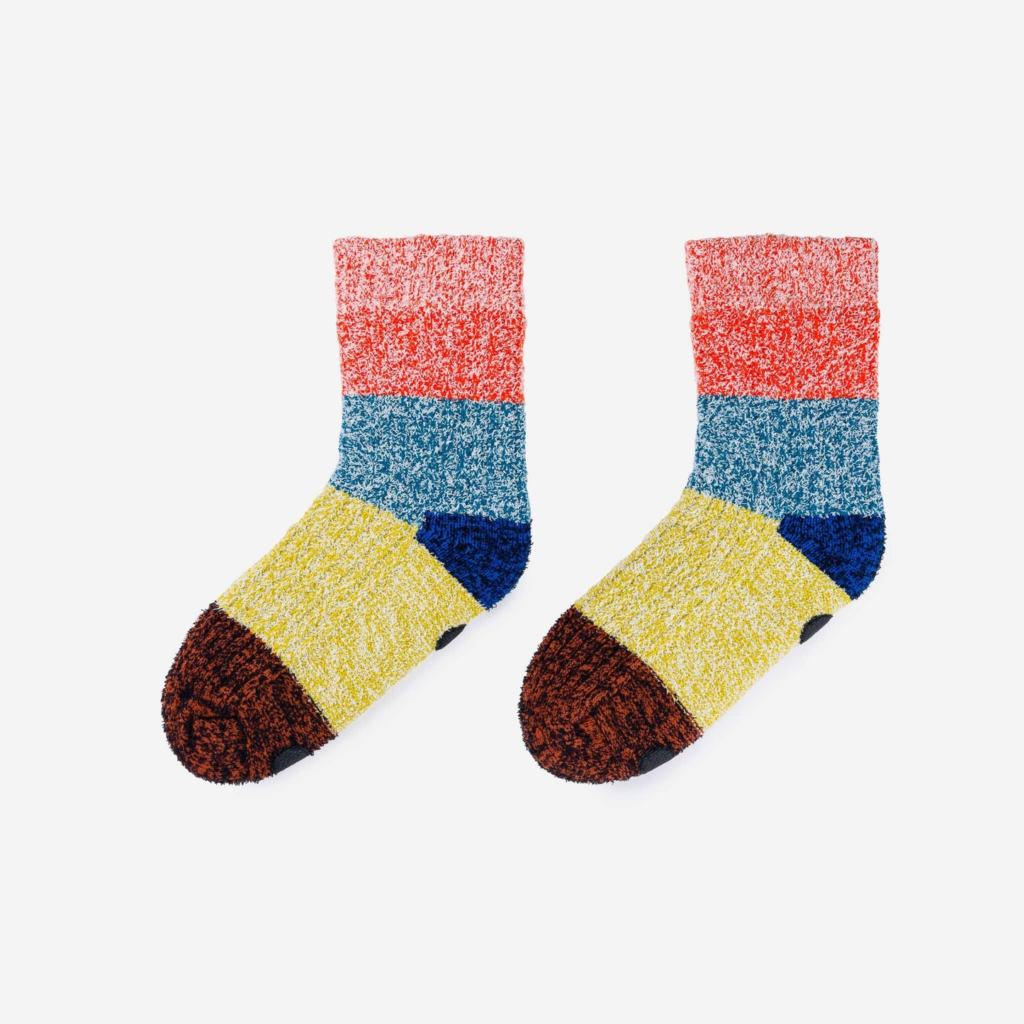 Color Band House Socks (Poppy)