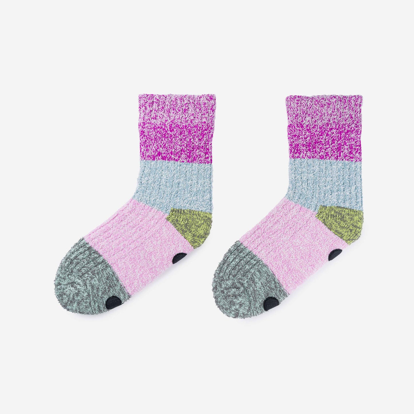 Color Band House Socks (Stone)