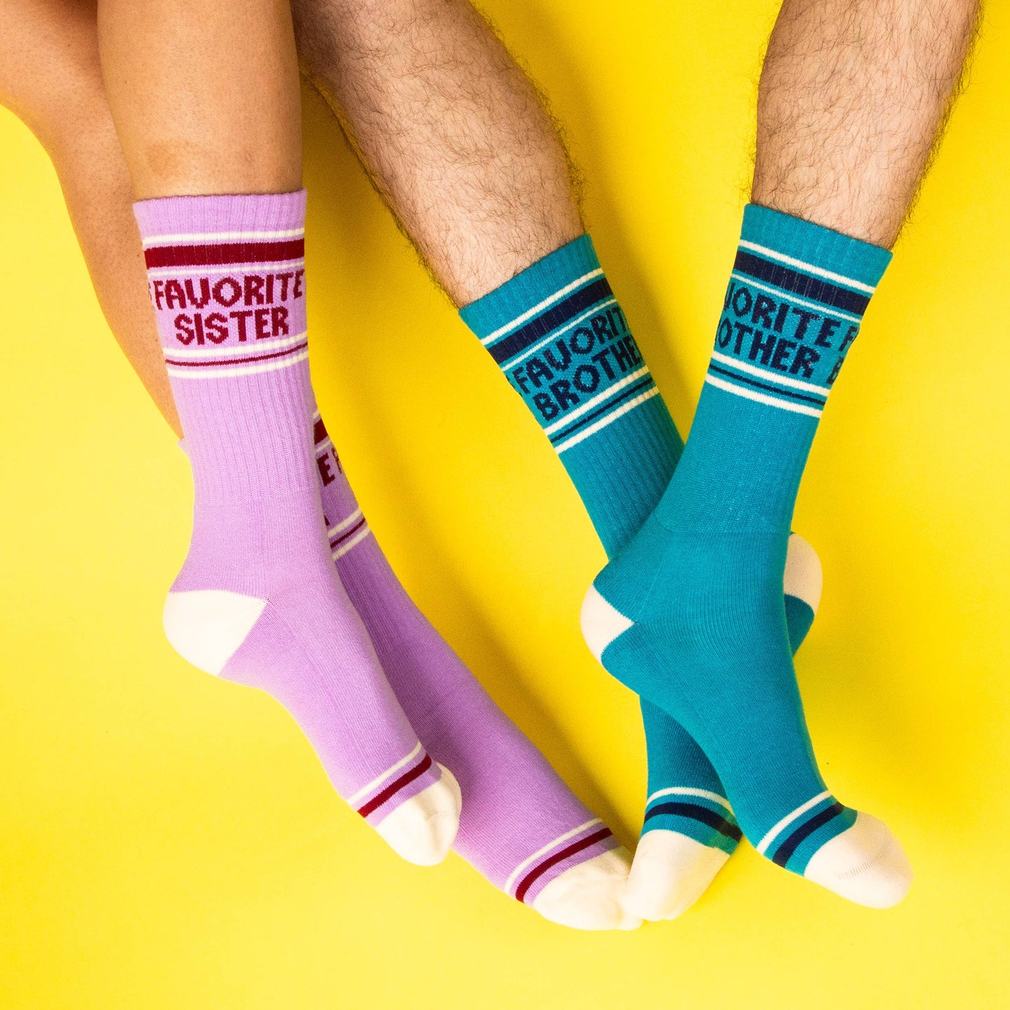 Favorite Sister Retro Crew Socks
